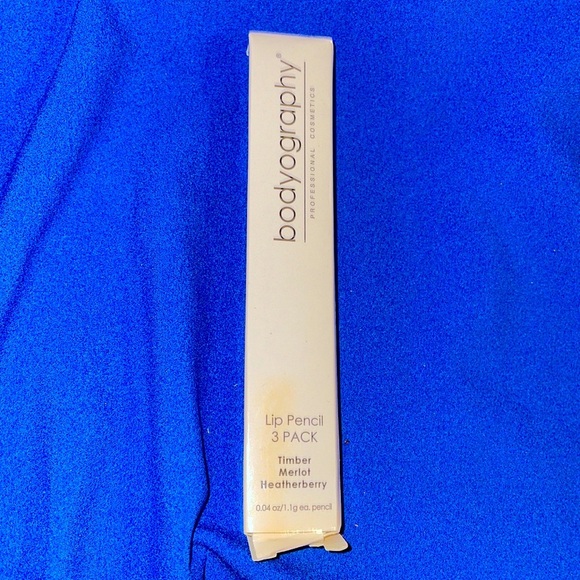 Bodyography Other - BODYOGRAPHY Lip Pencil 3 Pack in Heatherberry, Timber, and Merlot